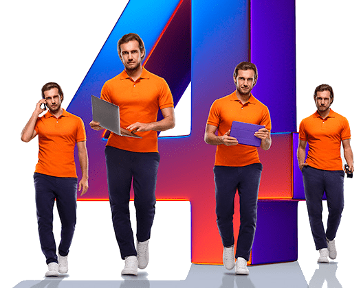 Великолепная четверка Ростелеком в&nbsp;село Волковское (Свердловская область)